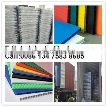 Lowest price of black plastic corrugated board/sheets for temporary floor protection