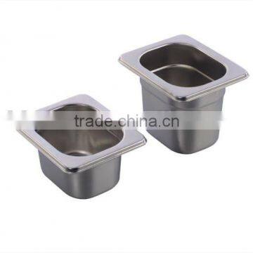 Stainless Steel 1/12 Gastronorm Container GN Pan