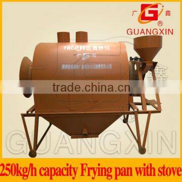 electric rotating fuel heating peanut drum roaster