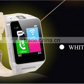 White touch bluetooth android 4.4 smart watch