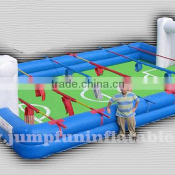 Children Inflatable Foosball Pitch customize,Adults Human Bobyfoot Field hire 2016