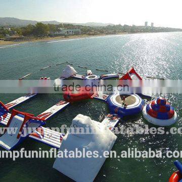 High quality Inflatable Water Park adults water sport equipment,Floating amusement park,Inflatable aqua park ocean sports sale