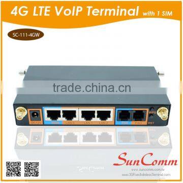 SC-111-4GW VoIP Terminal All-In-One With 4G 1SIM, 1 Port FXS + 1 Port FXO & WIFI AP photo-4