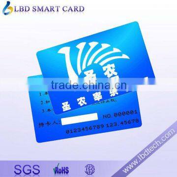 ISO standard size pvc blank cards nfc with a hole(samples are free)~~Professional manufacturer with 11 year experience