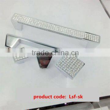 Best selling super quality crystal glass knobs for sale