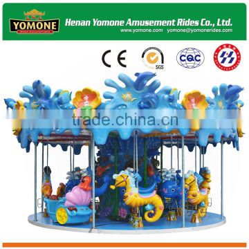 Fantastic style amsuement rides merry go round, kids carousel ride for sale