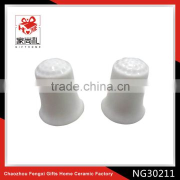 porcelain white thimble