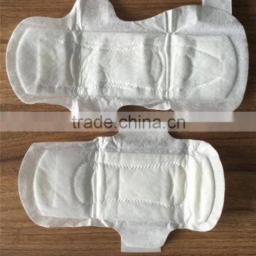 2016 New material eco-friendly sanitary pads for women biodegradable completely