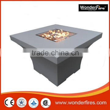 Square Magnesia outdoor Gas Fire Pit