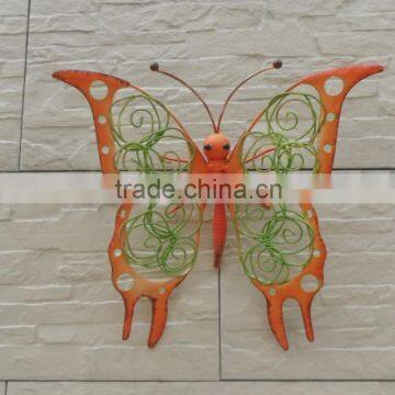 handmade art ornament metal outdoor garden decorations butterfly