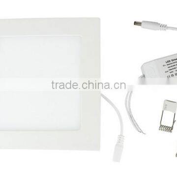 2014 new prodcut AC85-265V recessed square led semi-indoor panel display