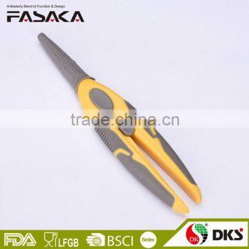 SS130110Y -2016 New Style and Design 2pcs 8"and 6.5" Stainless Steel Sewing Scissors With Colorful PP+TPR Handle photo-5