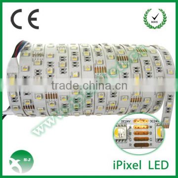 5050 rgbw 300 leds strips DV12V 24V warm white