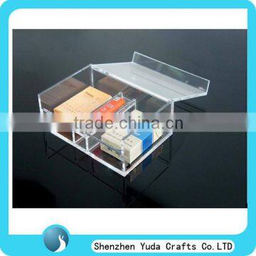 acrylic cigarette display box,clear acrylic smoke box display,cigarette lighter box