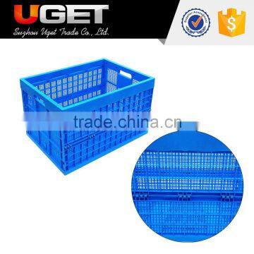 Chinese Branded Oil Resistance Mesh Plastic Foldable Transport Crate photo-5