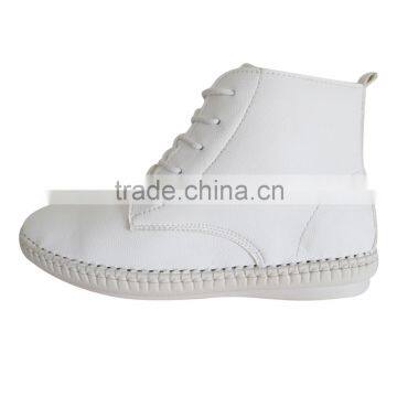 Nurse Shoes With Mark Thread High Top Lady Shoes photo-1