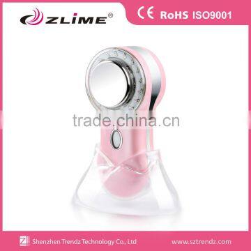 Beauty Spa Equipment Electronic Vibration Red/Blue/Green Light Therapy Facial Massager photo-6