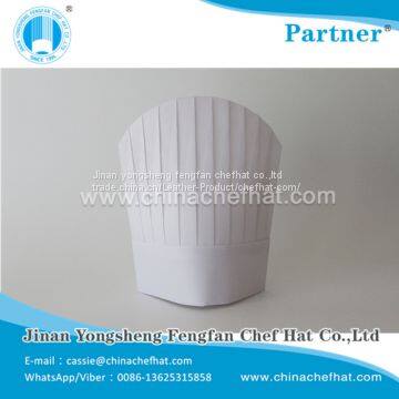 Factory hot selling cheap non-woven material chef hat 2017 year
