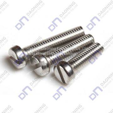 Slotted pan head screws