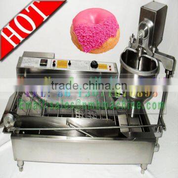 New Food Snack Automatic Donut Fryer, Doughnut Fryer, Automatic Donut Making Machine