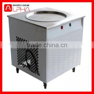 High Efficiency Flat Pan Fried Ice Cream Machine Roll, Commercial Ice Cream Machine photo-3