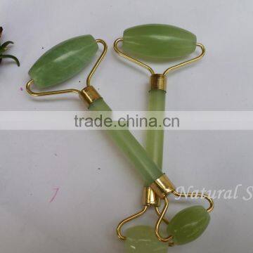 Traveling Gift Jade Stone Crafts Face Massager Roller photo-4