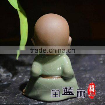 Gong fu Xiao zi ,Red Porcelain Gift Crafts Child Craft Toys photo-3