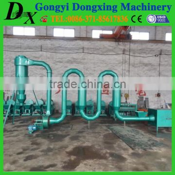 Small pipeline Dryer for sawdust biomass