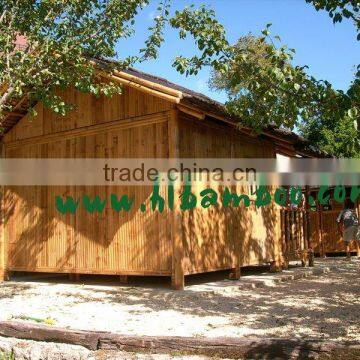 Natural bamboo gazebo live in natural