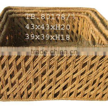 Newest design bamboo-rattan basket from Vietnam