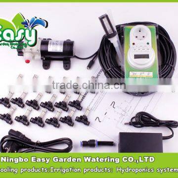 EW112D. 20pcs nozzles outdoor cooling system with slip lock connector. fog misting system,Mist cooling system.Aeroponics.