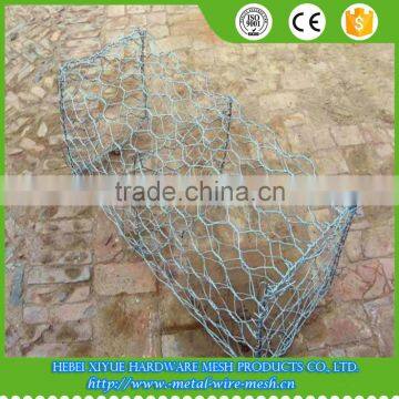 Hot galvanized hexagonal gabion box 2x1x1m