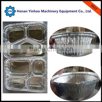 Disposable aluminium foil container for cake baking