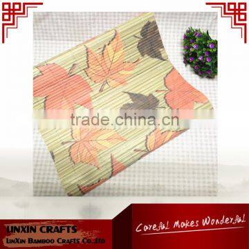 cheap and high quality print bamboo placemat tableware placemat