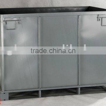 power coated wire container