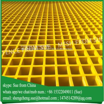 Cheap fiberglass grating for car washing station