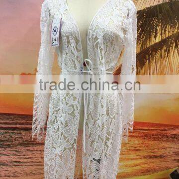 2016 New Style Crochet Cutout Lady's Beach Cover Up