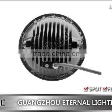 7" Led Headlight 75W Car Automotive Off-road Wrangler Rubicon Motorcycle Auto Led Headlight Dual Sealed Beam photo-3