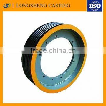 Good Quality Low Price of Cast Iron Elevator Round/elevator Castings/elevator Cast Parts photo-1