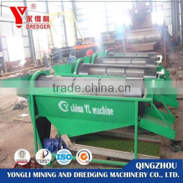 New type movable gold trommel mining plant