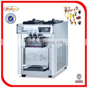 Counter top Stainless steel Soft ice cream maker BQL-838T TEL: 0086-13632272289