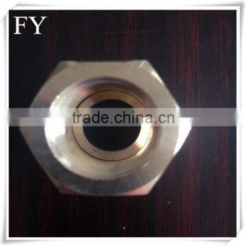 DIN High Quality Hexagonal Nylon Lock M8 M10 M16 brass copper stainless iron Nut Suppliers