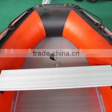 QingDao Airbeother Pvc Material Aluminium Floor High Speed Inflatable Fishing Boat photo-5