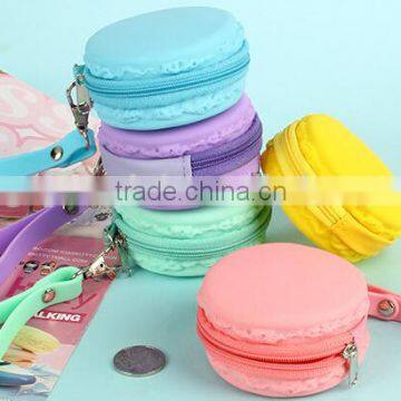 New Products Silicone Waterpoof Macarons Woman Wallet for Travel photo-5