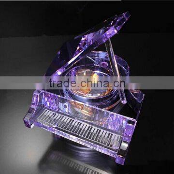 2016 Popular Piano Shape Melody Crystal Music Box photo-2