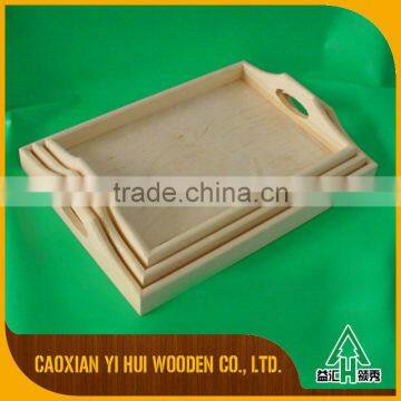 Customized Cheap Accept Oem Set Wooden Tray