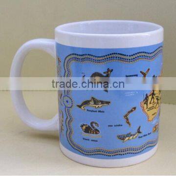 Haonai Hot Sale 11oz High Quality Grade A White Mugs Coated Sublimation Mug for Wholesale Low Price photo-6