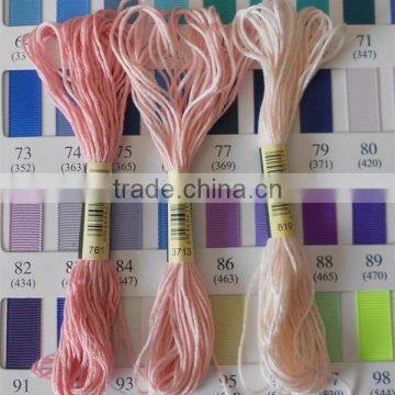 14081620 reflective thread/cheap embroidery thread/cross stitch thread