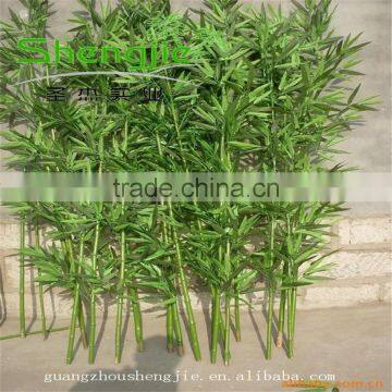 SJLJ013166 artificial plant / fake plastic bamboo / plastic garden fence for home garden decoration