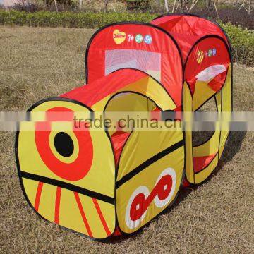 Pop up Train Toys Tent for Kids Indoor Train Engine Play Tent photo-2